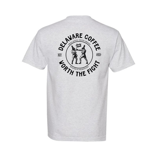 Coffee Worth the Fight — Premium Logo Tee
