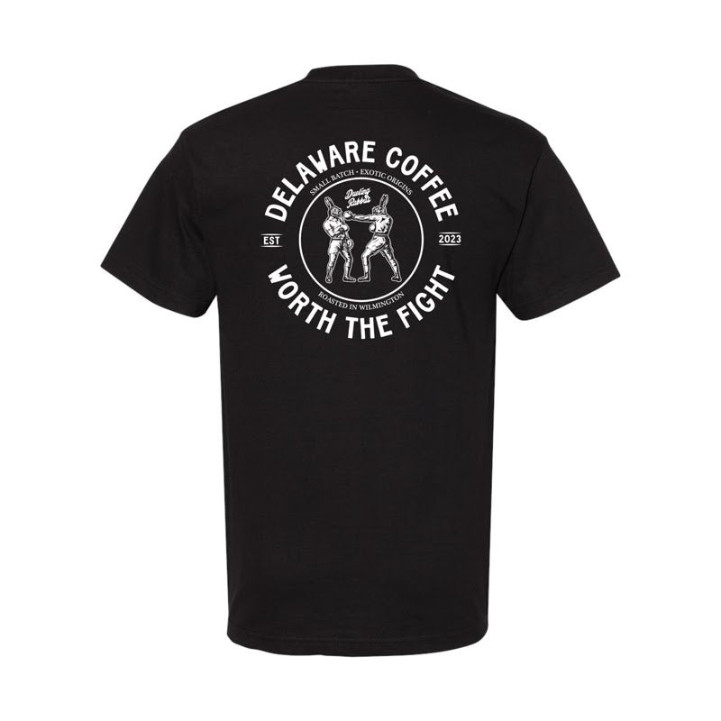 Coffee Worth the Fight — Premium Logo Tee
