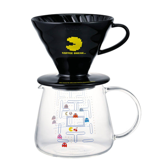 V60 Pour Over Ceramic Coffee Starter Set 02 Pac Man