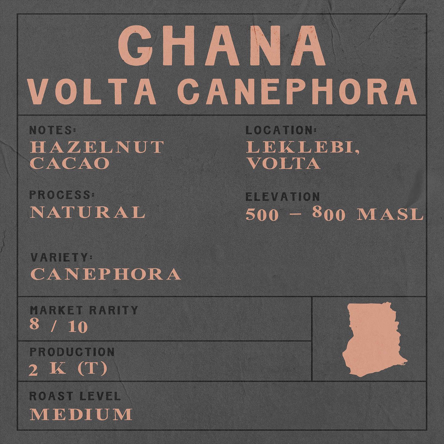 Ghana - Volta Canephora