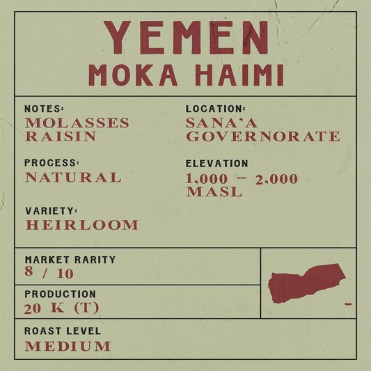 Yemen - Moka Haimi